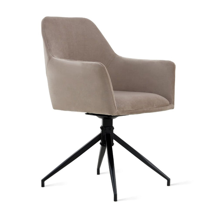 Eetkamerstoel Tess – Velvet Taupe