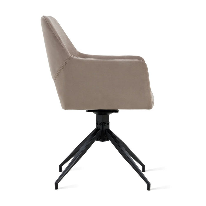 Eetkamerstoel Tess – Velvet Taupe