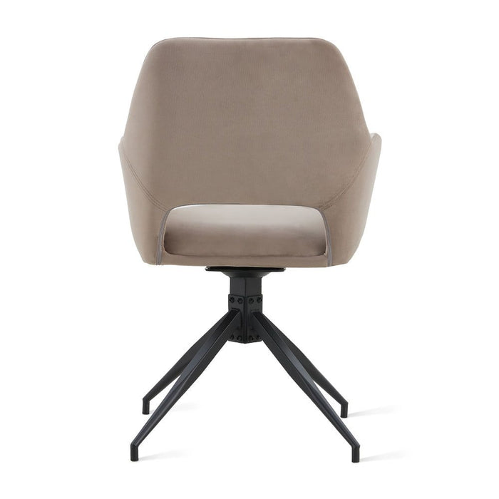 Eetkamerstoel Tess – Velvet Taupe