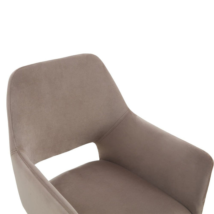 Eetkamerstoel Tess – Velvet Taupe