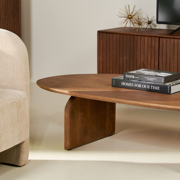 Salontafel Bella | Hazelnoot 130cm