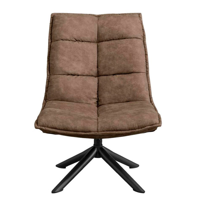 Fauteuil Lucas – Microleder Taupe