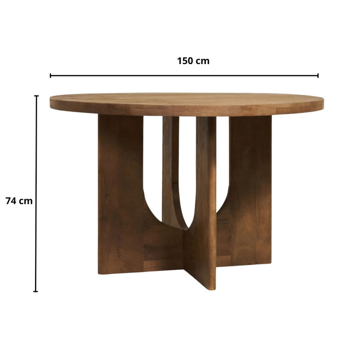Nova Eettafel Bruin - Ø150cm | Rond