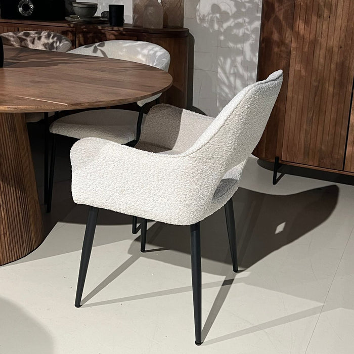 Eetkamerstoel Ray – Stof Beige