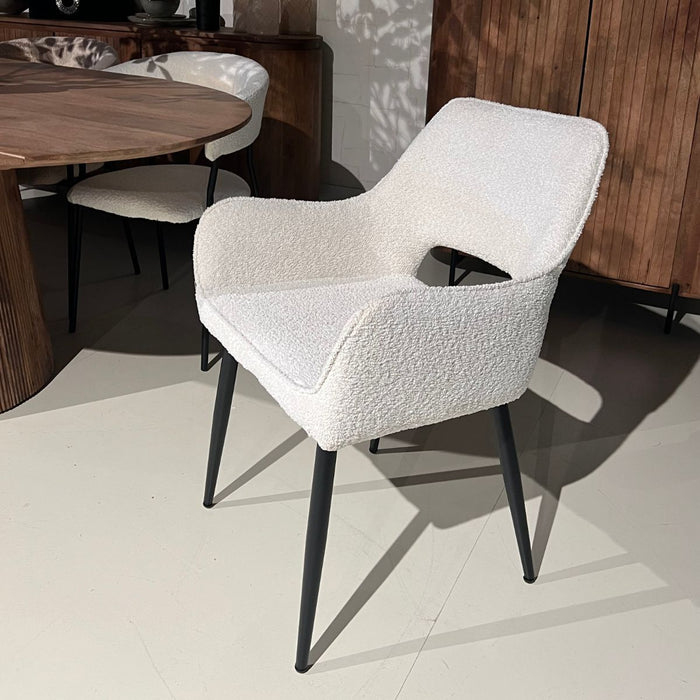 Eetkamerstoel Ray – Stof Beige