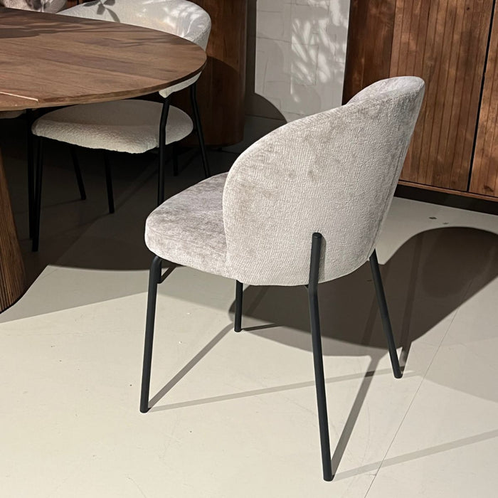 Eetkamerstoel Lio – Stof Naturel