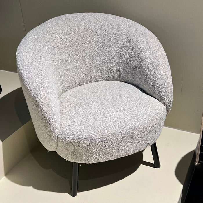 Fauteuil Ted – Bouclé Naturel