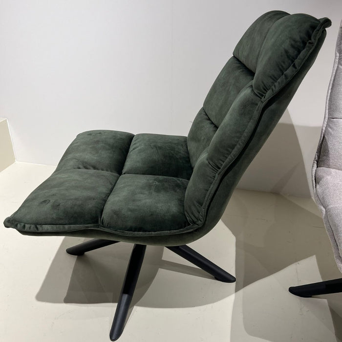 Fauteuil Lucas – Velvet Mosgroen