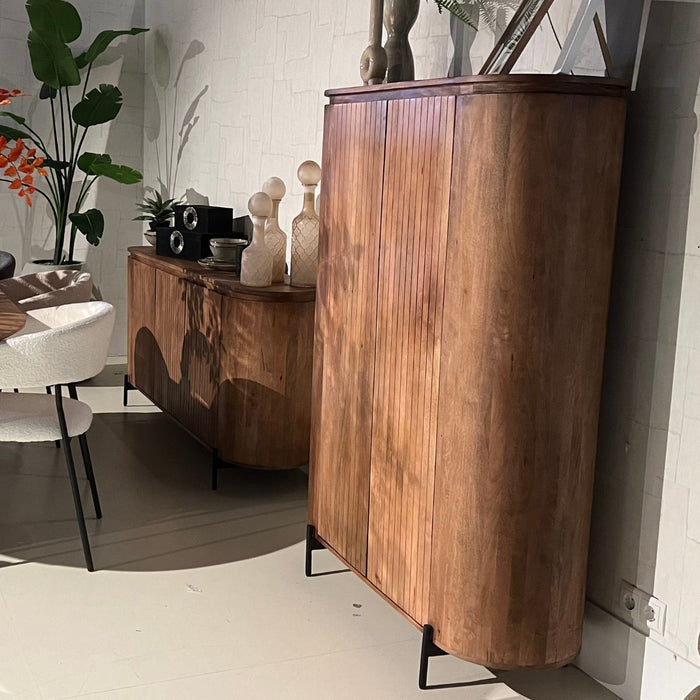 Wandkast Mokka Lichtbruin - 150cm