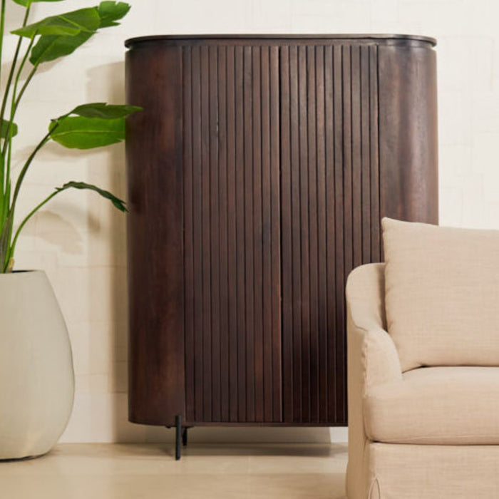 Wandkast Mokka | Donkerbruin 115cm