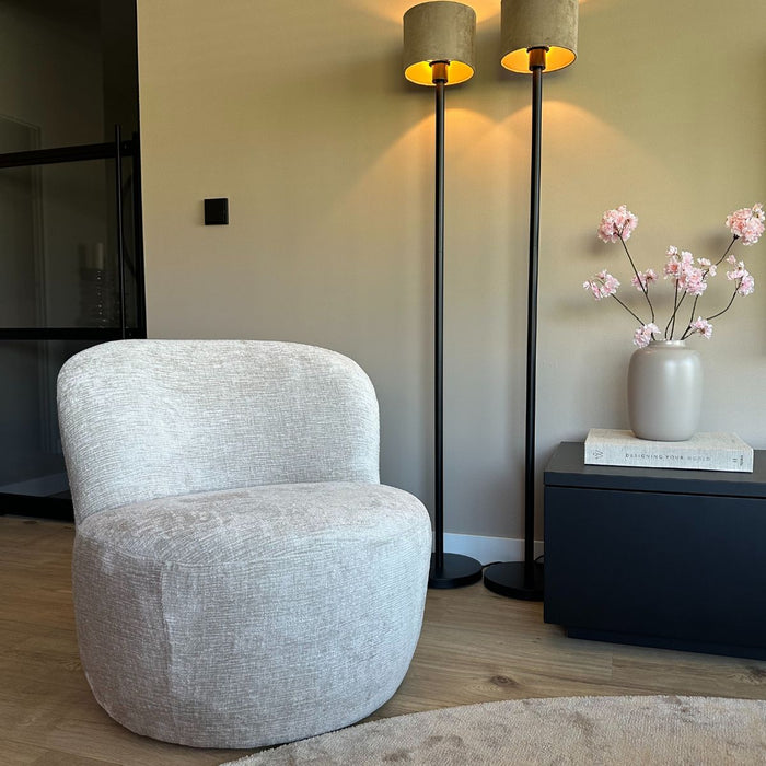 Fauteuil Marc – Velvet Beige