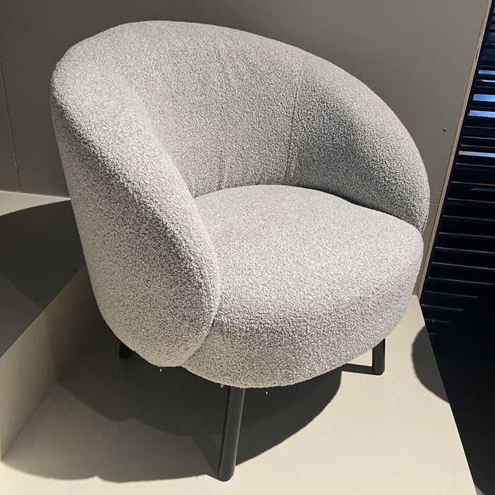 Fauteuil Ted – Bouclé Naturel