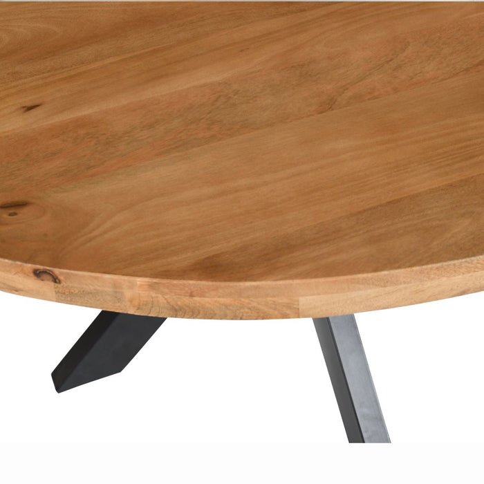 Eettafel Bram Naturel | Rond 100-150cm