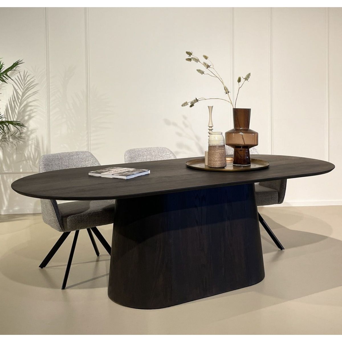Eettafel Novero Ovaal | Espresso