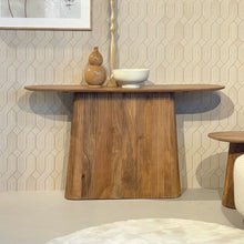 Hal/-kaptafel Salvator | Lichtbruin 140cm