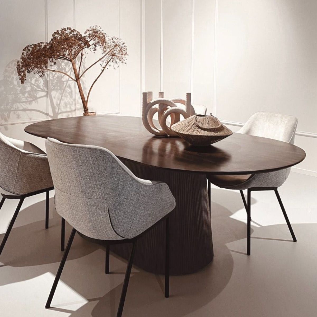 Eettafel Salvator Ovaal | Walnoot