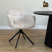 Eetkamerstoel Jesse – Linnen Beige