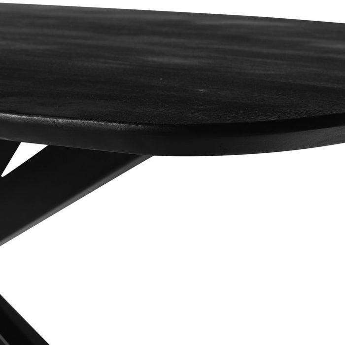 Eettafel Doreen Zwart | Deens ovaal