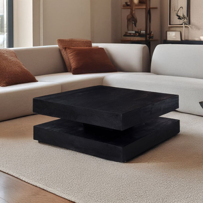 Salontafel Barney | Black 90cm