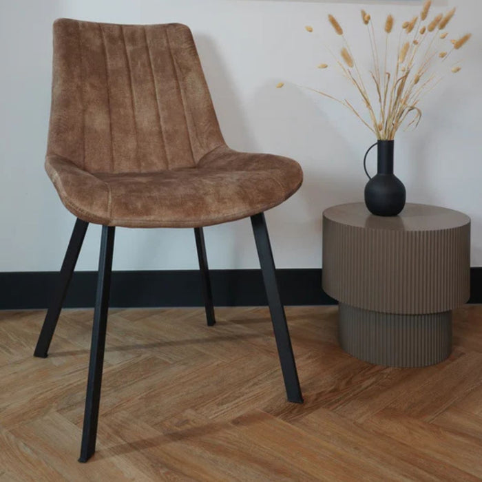 Eetkamerstoel Riva - Velvet Taupe