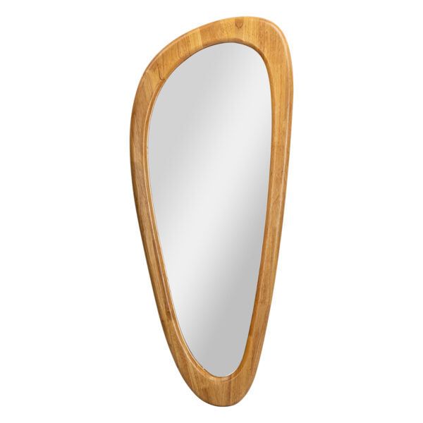 Organische Spiegel Fred – Hout 120cm