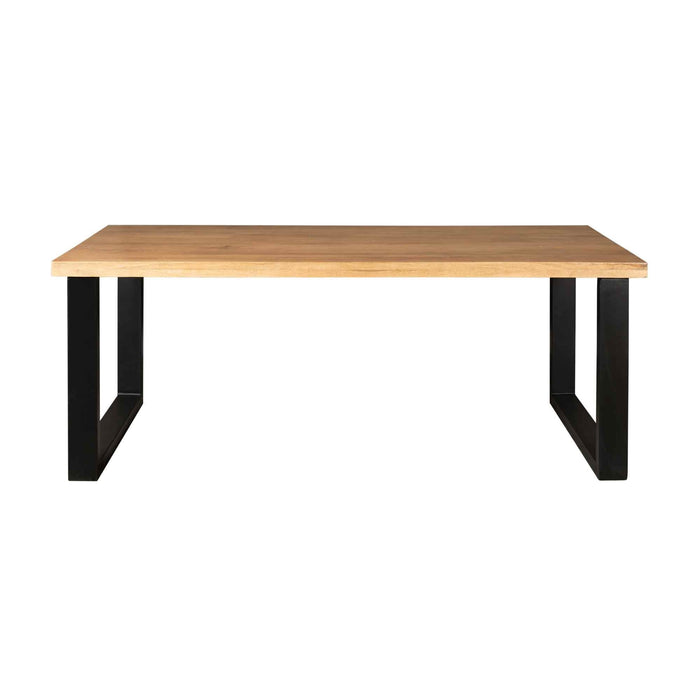 Eettafel Denver Naturel - 240cm | Recht U-Poot