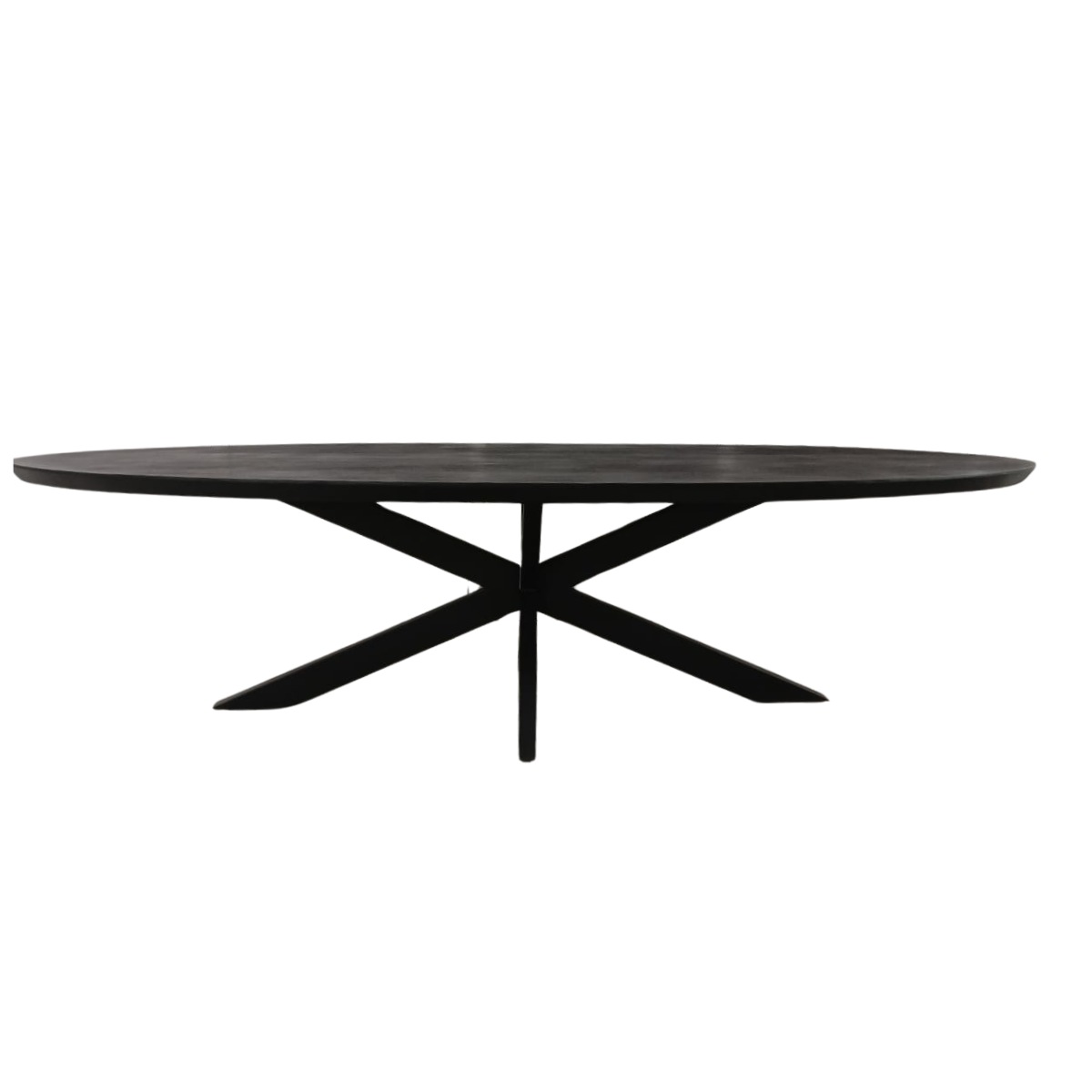 Eettafel Brandy Ovaal | Zwart