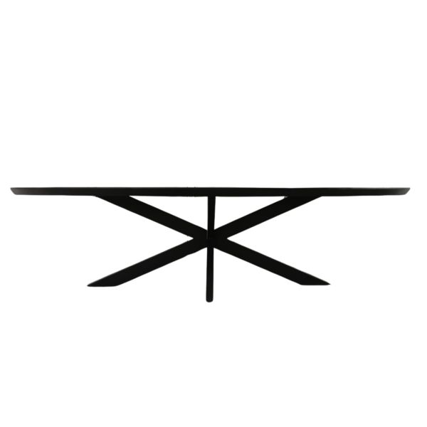 Eettafel Claus Zwart | Ovaal Swiss Edge