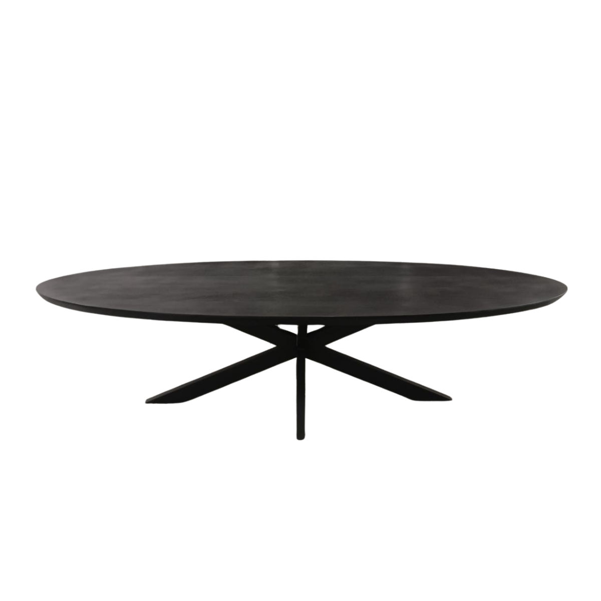 Eettafel Brandy Ovaal | Zwart