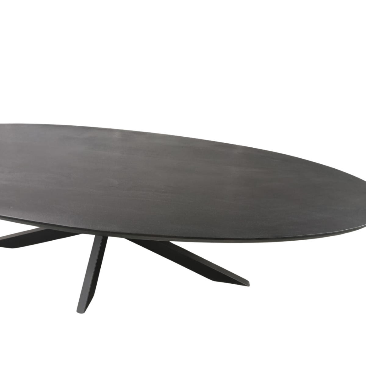 Eettafel Brandy Ovaal | Zwart