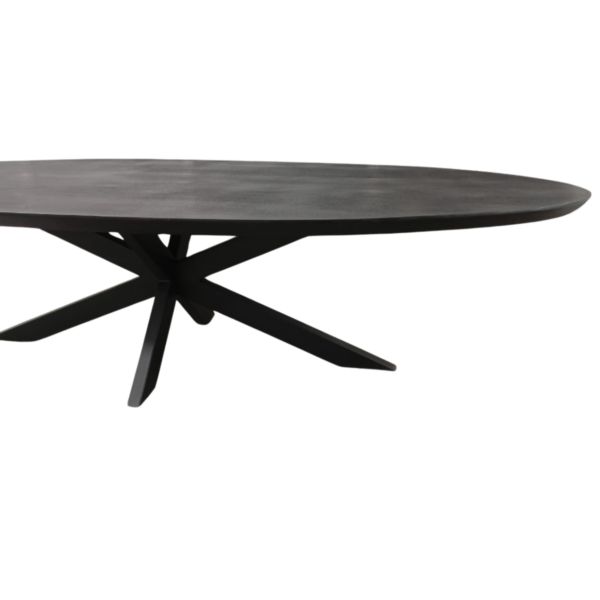 Eettafel Claus Zwart | Ovaal Swiss Edge