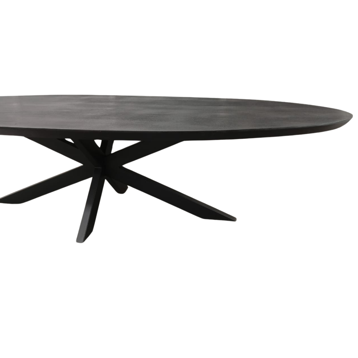 Eettafel Brandy Ovaal | Zwart