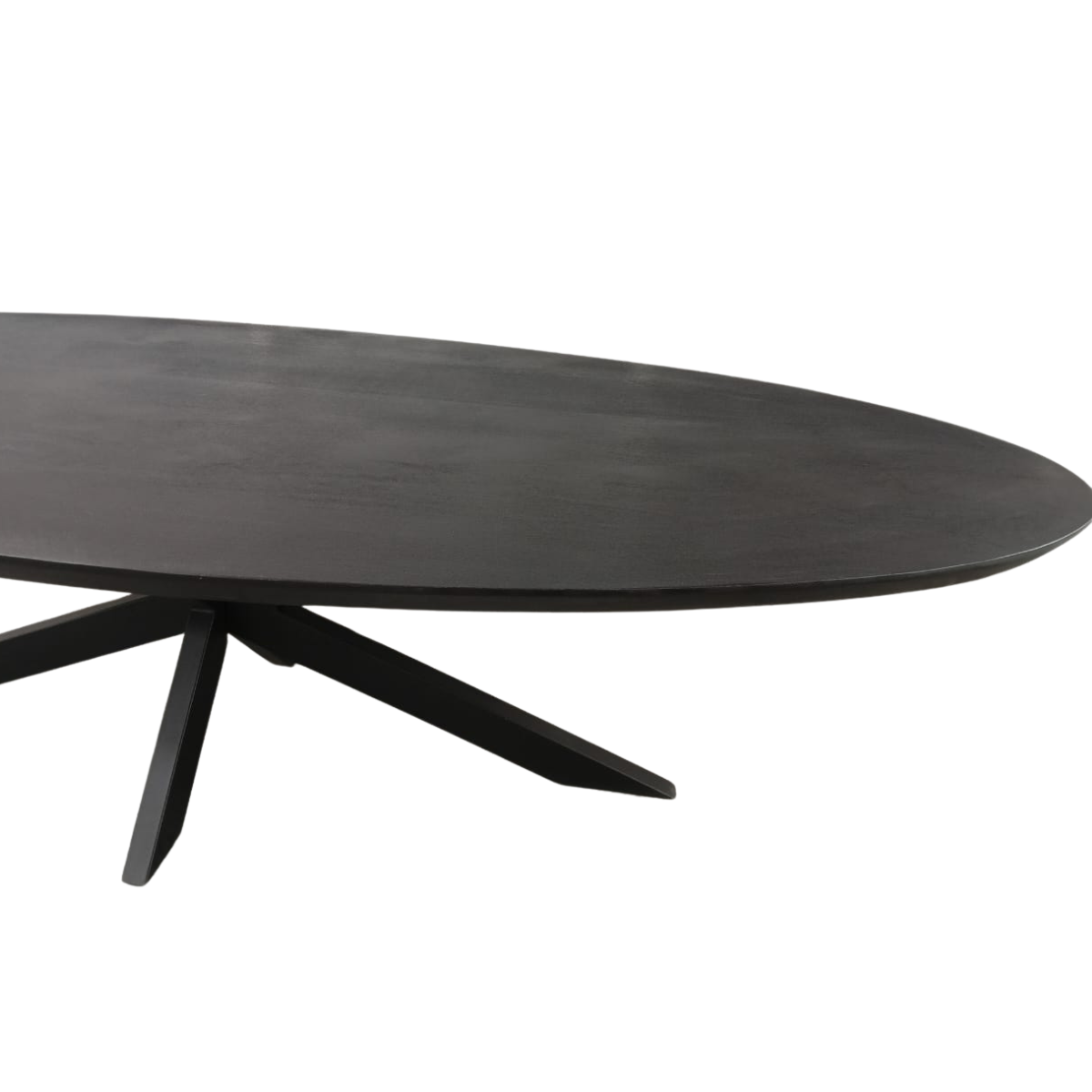 Eettafel Brandy Ovaal | Zwart