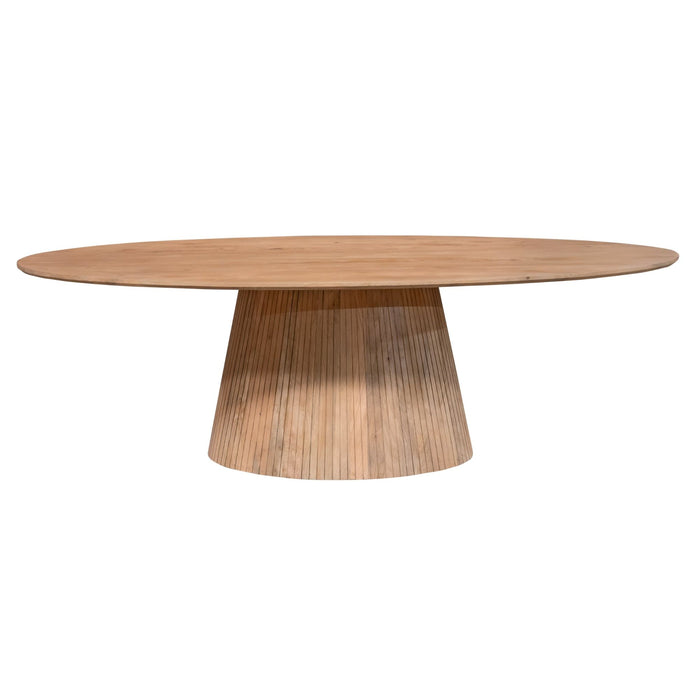 Eettafel Solana Lichtbruin - 210cm | Ovaal