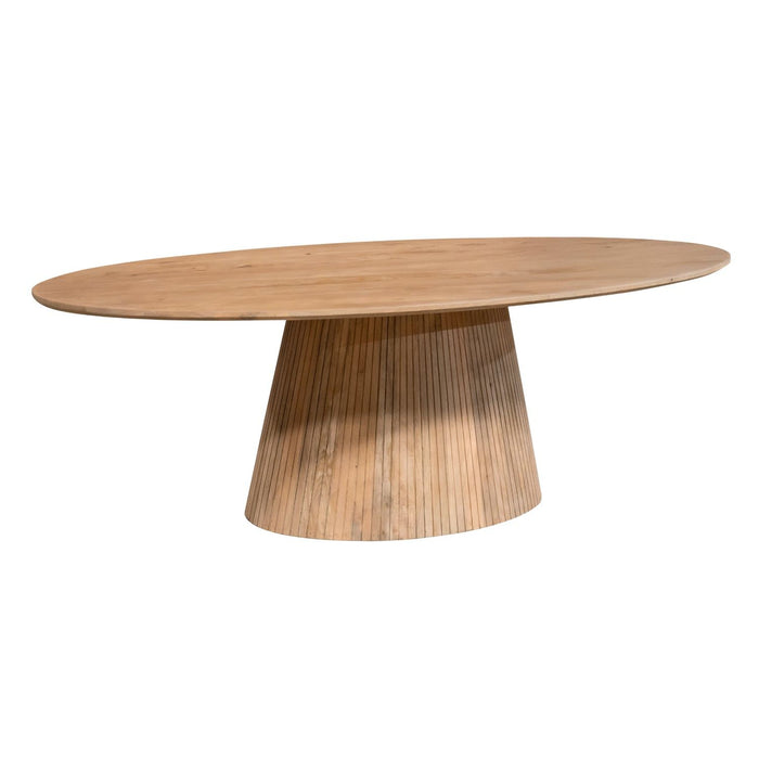 Eettafel Solana Lichtbruin - 240cm | Ovaal