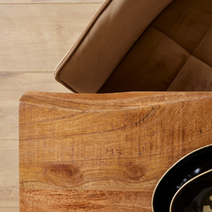 Eettafel Boston Naturel - 160cm | Recht