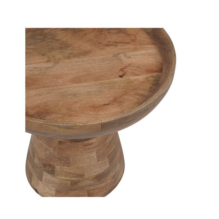 Bijzettafel Troy | Lichtbruin Ø50cm