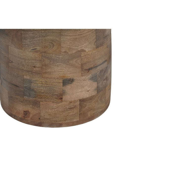 Bijzettafel Timo | Lichtbruin Ø60cm