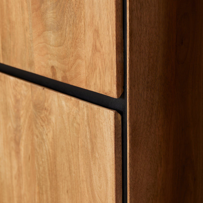 Boekenkast RichWood Dicht | Naturel 60cm