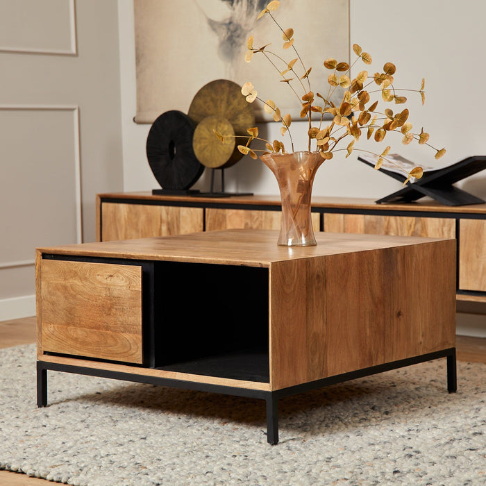 Salontafel RichWood | Naturel 80cm
