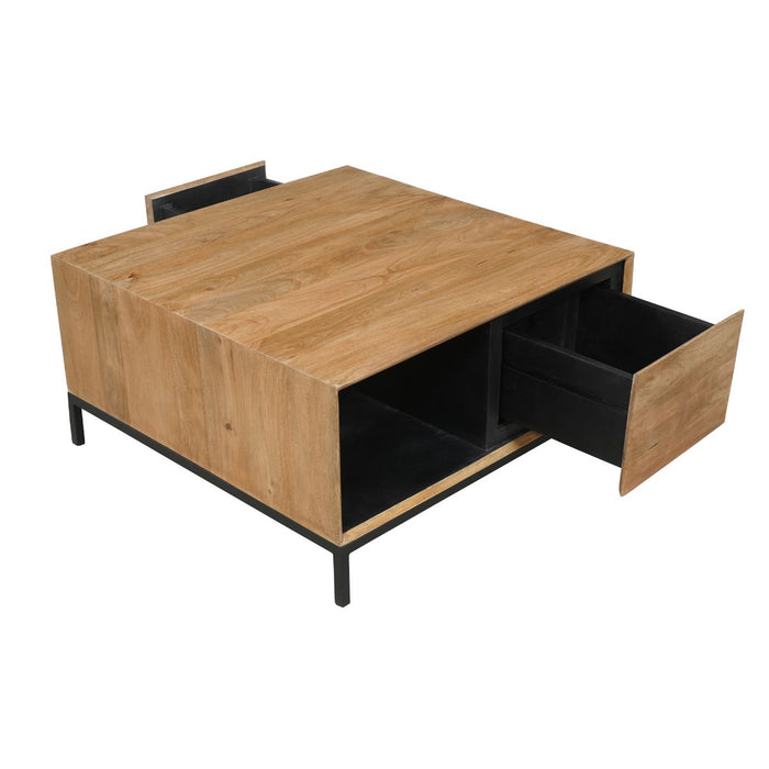 Salontafel RichWood | Naturel 80cm