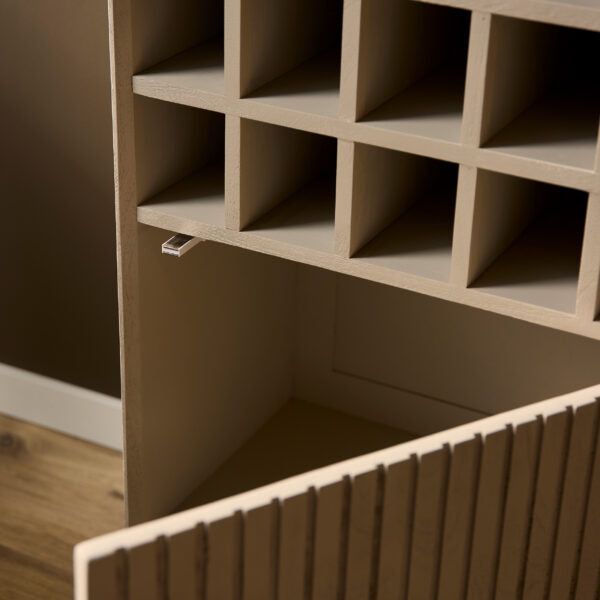 Wijnkast Madison | Sand 55cm