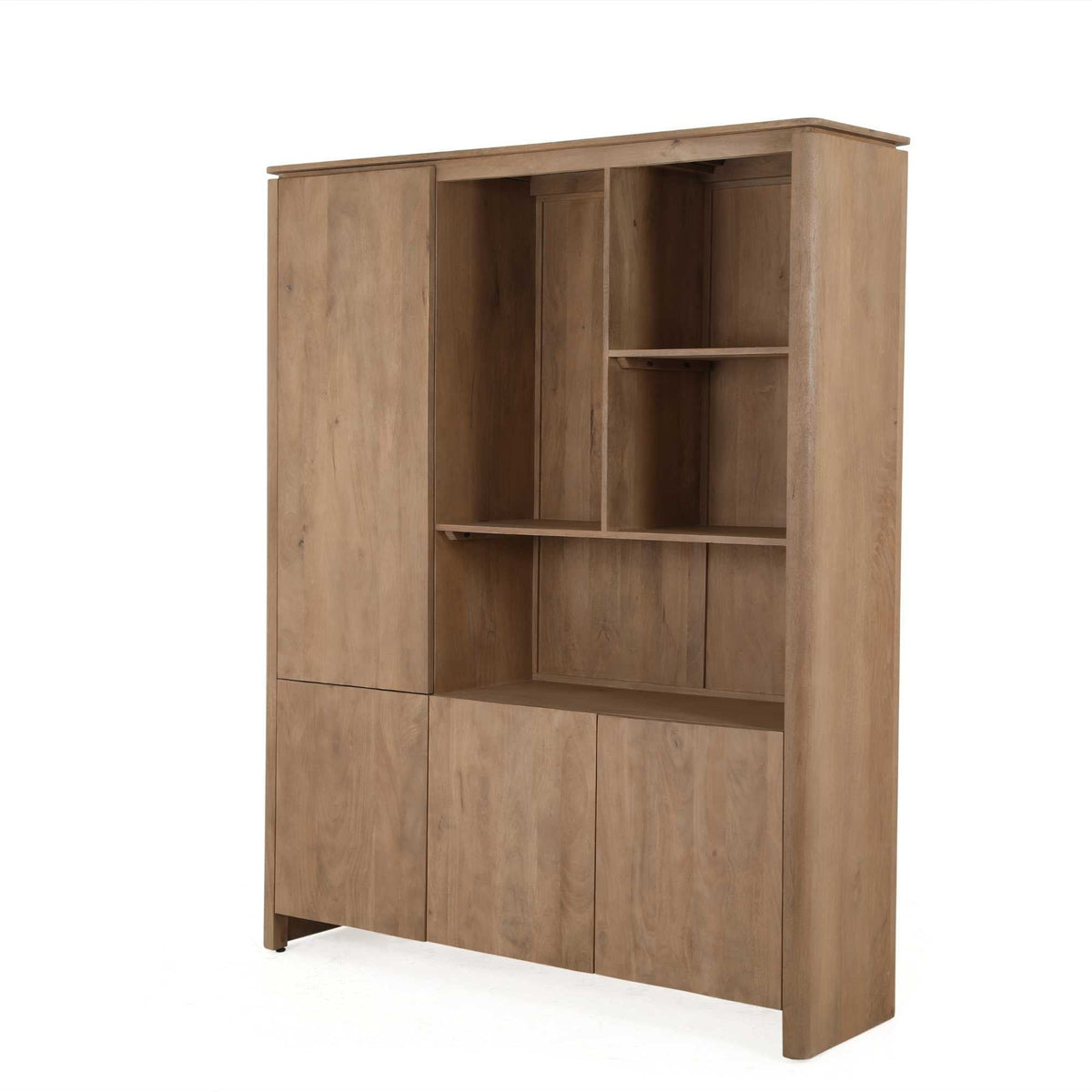 Vakkenkast XL Dallas | Naturel 160cm