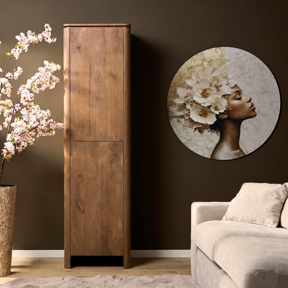 Kabinetkast Dallas | Naturel 55cm