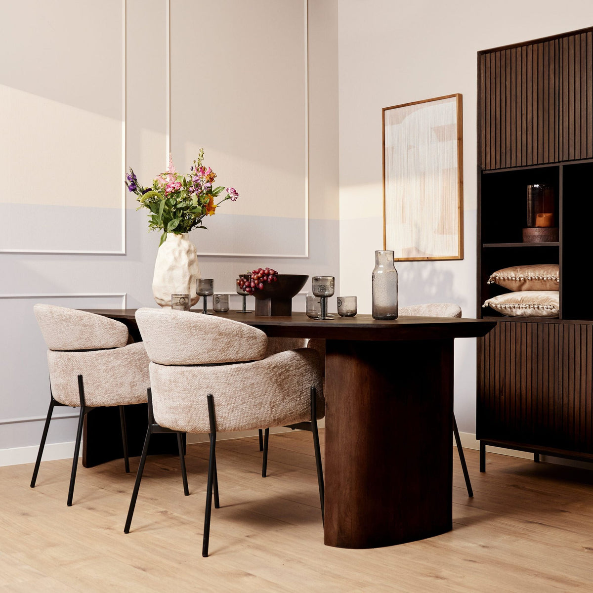 Eettafel Maré Ovaal | Brown