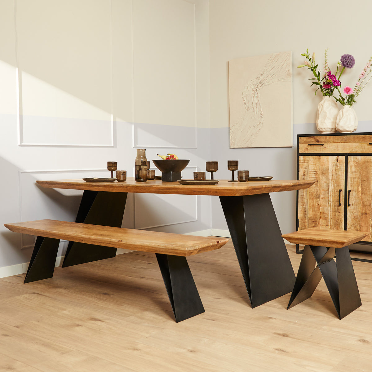 Eettafel Extense Rechthoekig | Naturel