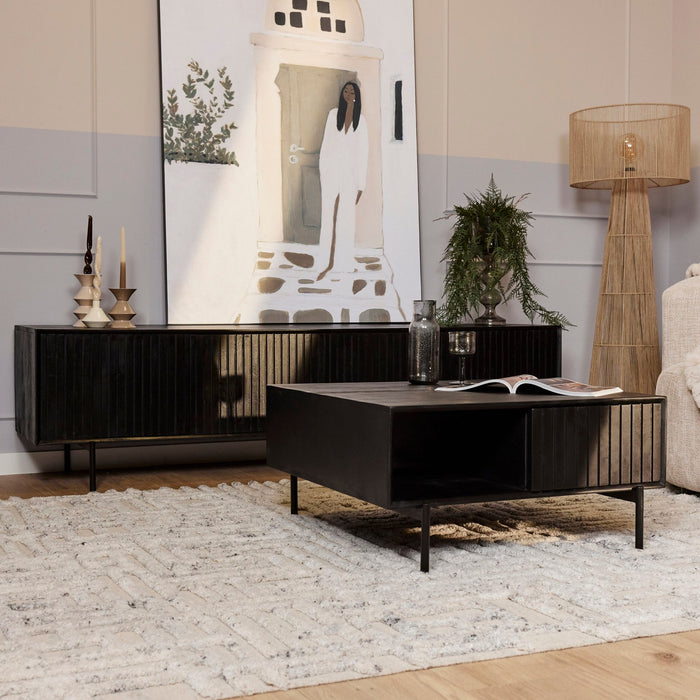 Salontafel Madison | Black 80cm