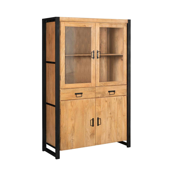 Vitrinekast Boaz | Naturel 115cm