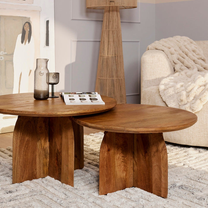 Salontafel Tense | Lichtbruin 80cm