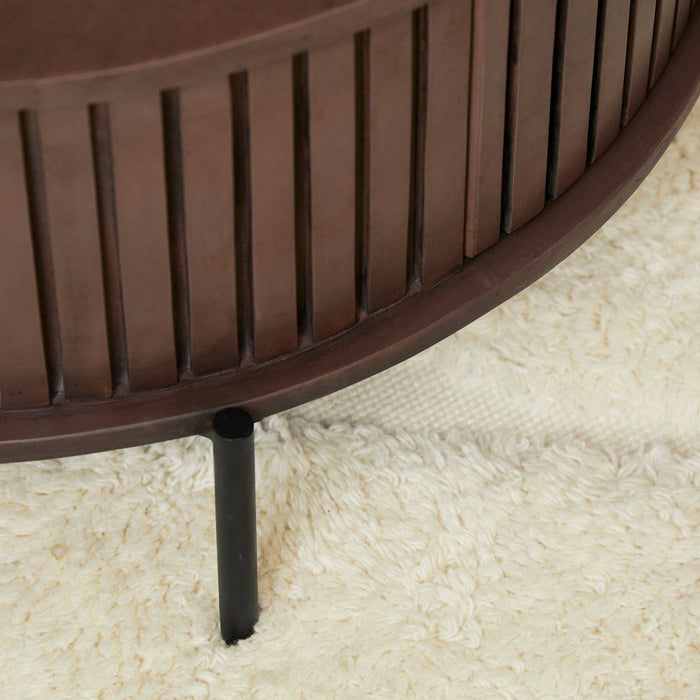 Salontafel Madison | Brown Ø80cm